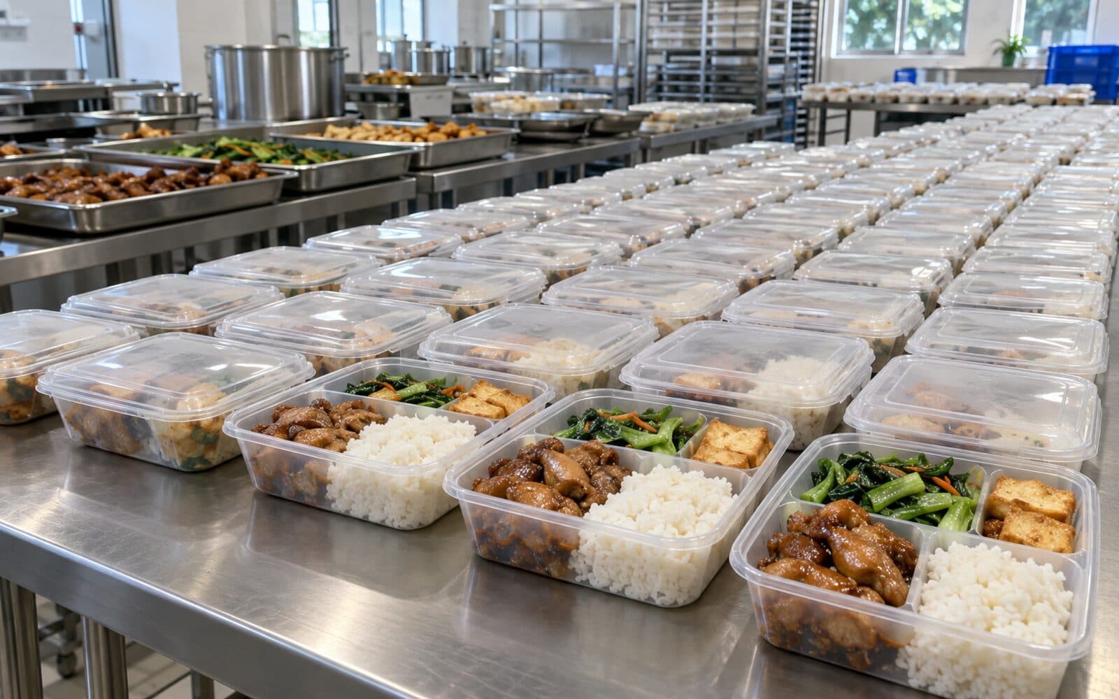 工厂餐食