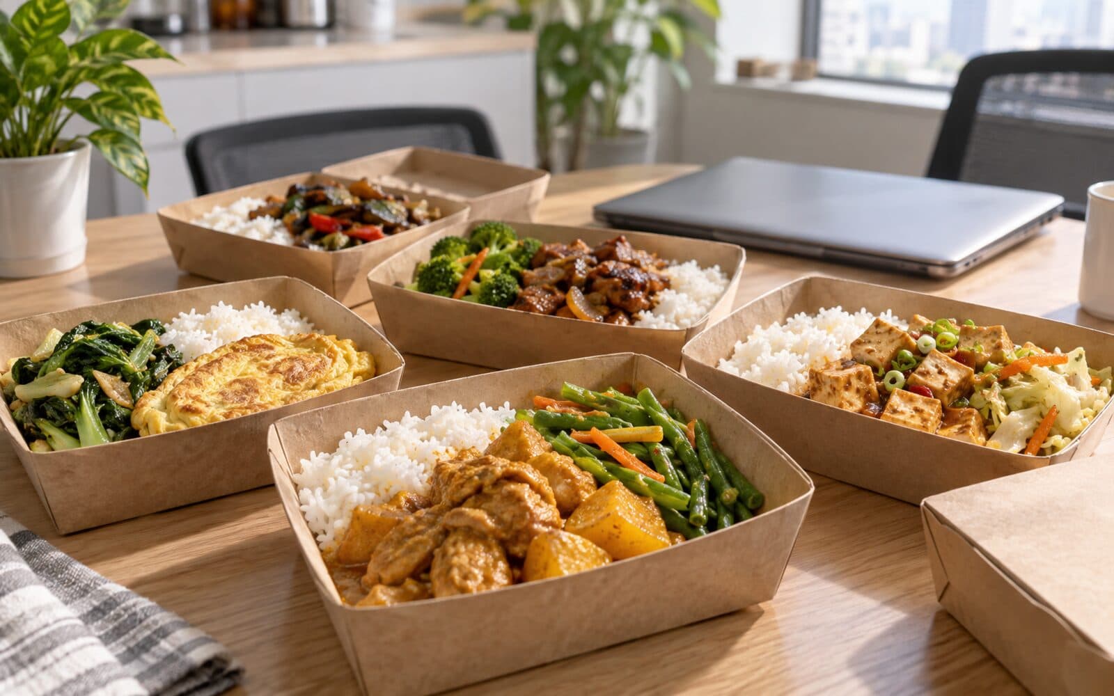 办公室餐食